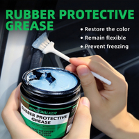 Graisse protectrice en caoutchouc pour joints de portières et vitres de voiture, rétablit la couleur, anti-vieillissement, entretien des joints d'étanchéité, réduction du bruit, OEM
