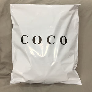 Custom Mailing Bag Black White Compostable Polymailer Plastic Mailer Clothes Mail Shipping Packaging Mailing Bag for Clothing - Product Image 5