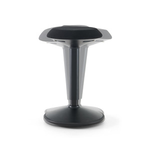 Deux boutons pour ajuster la hauteur du siège Base blanche antidérapante oscillant dans toutes les directions Angle d'inclinaison max. 10 ° <span class=keywords><strong>Chaise</strong></span> debout - Product Image 2