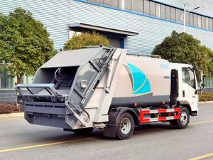 Camión de Basura Compactado de 5m3 6m3 Diésel Nuevo Manual Euro 4, Marca China, Gran Venta - Product Image 3