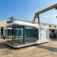 Capsule spatiale en verre trempé XULV, livraison directe d'usine pour le camping de luxe