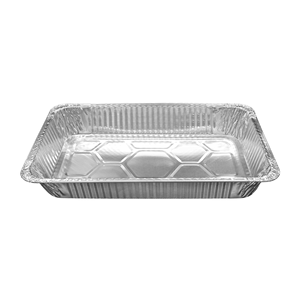 [50 unidades] Bandeja de aluminio tamaño completo para vaporera, 2.91 de profundidad, profunda - Product Image 3