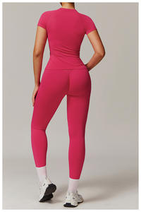 Fabricant de vêtements de <span class=keywords><strong>sport</strong></span>, vêtements d'entraînement, vêtements de <span class=keywords><strong>sport</strong></span>, ensembles 4 pièces de yoga sans couture pour femmes - Product Image 3