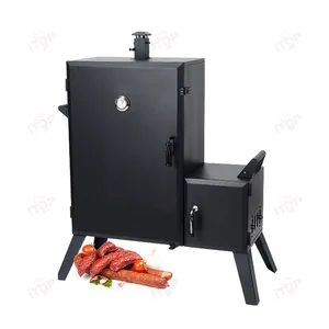 Bbq Smoker Outdoor Garden Smoker With Stainless Steel Accessories Charcoal Smoker