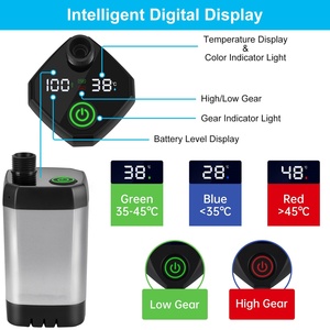 Pompe de douche électrique portable 6000 mAh, conception étanche pour le camping en plein air, la randonnée, capacité durable de 20 L en plastique pour le bain des animaux de compagnie - Product Image 3
