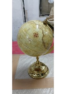 Produit phare : Globe terrestre en papier personnalisé, décoration de maison, cadeau de Noël, globe en bois pour bureau, école, décoration de table - Product Image 5