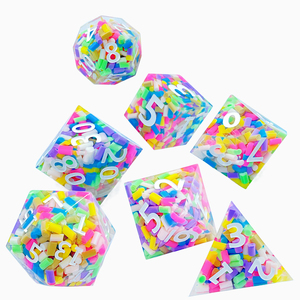 XinRong – dés polyédriques en résine, <span class=keywords><strong>jeu</strong></span> <span class=keywords><strong>de</strong></span> rôle, dés <span class=keywords><strong>donjons</strong></span> <span class=keywords><strong>et</strong></span> <span class=keywords><strong>dragons</strong></span> - Product Image 4