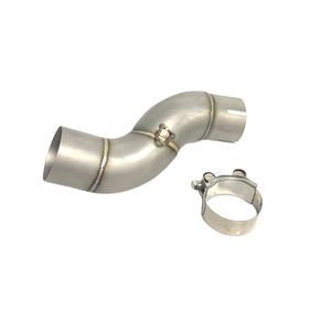 Tubo de Escape Intermedio de Acero Inoxidable, Apto para Yamaha YZF-R6, Accesorio de Modificación de Tubo de Escape, Silenciador - Product Image 4