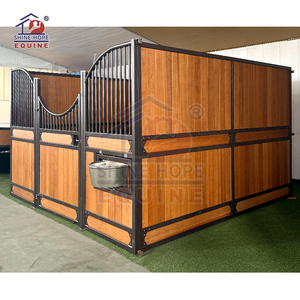 Les portes de stalle de cheval d'usine ont employé l'écurie en acier de cheval de barrière de ferme avec les barres résistantes - Product Image 3