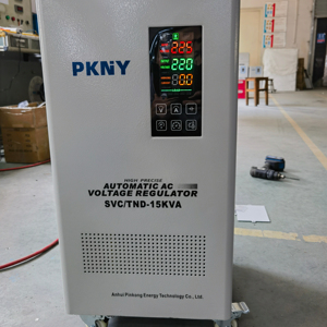 Stabilisateur/régulateur de tension automatique monophasé AC de haute qualité TND-15KVA 20KVA, fabriqué en Chine, produit en cuivre - Product Image 1