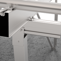 Soporte de Montaje en Suelo para Paneles Solares Fotovoltaicos de un Solo Poste, Autoreparable, de Zn-Al-Mg, Venta al Por Mayor