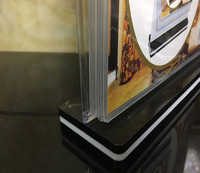 Porte-menu de table à pages tournantes format A6 avec 6 pochettes pour restaurant