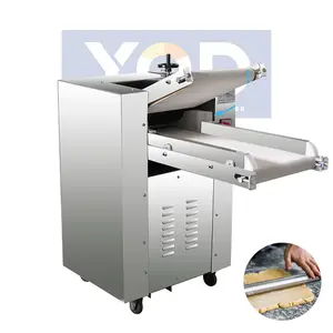 Industrial Automatic Small Table Top Electric Pastry Dough Sheeter Cake Chapati Dough Rolling Press Machine