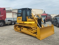 Bulldozer japonais D5K Cat d'occasion Caterpillar D5M D5R D5T D5N D5C d6g Bulldozer à chenilles CAT D3c D4h D5K Bulldozer utilisé D5M