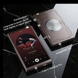 Reproductor de Audio de Alta Fidelidad OEM/ODM |   Reproductor de Música Digital Portátil sin Pérdidas con ES9018 |   Bluetooth LDAC |   Ecualizador y Fondo de Pantalla Personalizables |   Directo de Fábrica - Product Image 2