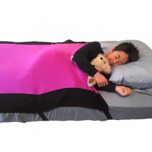 Lençol de cama elástico ajustável para dormir, lençol de compressão sensorial para crianças