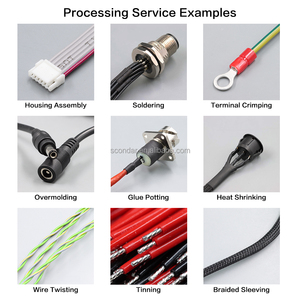 Faisceau de câbles personnalisé SCONDAR 2,54 mm SCT2541 08-55-0101 10112023 10112024 90142 0010 Assemblages de câbles OEM pour alimentation et signal à 4, 6, 8 broches - Product Image 4