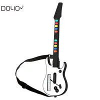 Chitarra Wireless per Wii Guitar Hero e Rock Band Games colore bianco