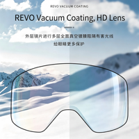 Lunettes de ski légères, résistantes aux chocs, anti-buée UV400, double couche, ventilation bidirectionnelle, compatibles OTG, vente en gros
