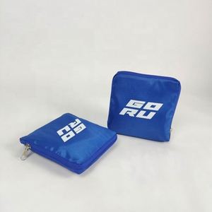 กระเป๋าผ้าโพลีเอสเตอร์แบบพกพาเป็นมิตรกับสิ่งแวดล้อมพิมพ์โลโก้กระเป๋าผ้าไนลอนกระเป๋าสะพายไหล่ผ้าฝ้ายออร์แกนิคสำหรับช้อปปิ้ง - Product Image 5