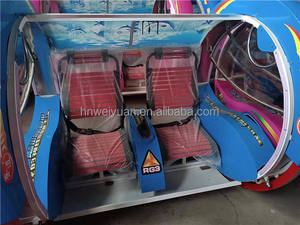 Paseos en parque de atracciones que funcionan con monedas 360 grados Rolling Electric Leswing Swing Car Happy Car a la venta - Product Image 6