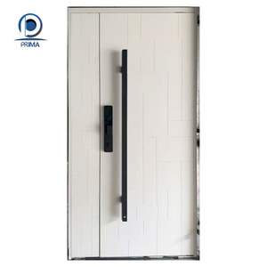 Pintu Masuk Panel Tradisional Prima: Desain Panel Terangkat Klasik dengan Perlengkapan Kuningan Solid dan Ketahanan Badai - Product Image 1