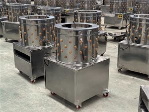 Meilleur Prix Nouvelle Machine Industrielle Commerciale à Plumer les Poulets avec Boîte de Vitesses à Roulements 380V/220V Garantie 1 An - Product Image 3