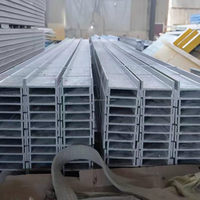 Poutre en I en composite époxy pour environnement ultra-corrosif, structure complète en FRP pour projet de construction