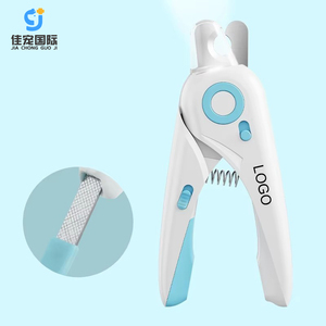 2025 New Design Portable LED <b>Light</b> Pet Nail Clippers Battery-Powered Stainless Steel Clippers <b>for</b> <b>Dogs</b> and Cats - Product Image 1