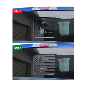 Calcomanía <span class=keywords><strong>para</strong></span> Ventana Trasera Central <span class=keywords><strong>para</strong></span> Ford F150 F250 F350, Vinilo <span class=keywords><strong>para</strong></span> Ventana Corredera Trasera Central, Accesorios <span class=keywords><strong>Exteriores</strong></span> - Product Image 2