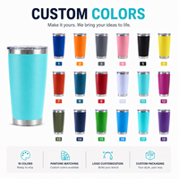Gobelet isotherme 20oz 30oz en acier inoxydable à double paroi, tasse de voyage, tasse à café, gobelet de voiture personnalisé, vente en gros