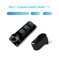 Claviers macro programmables filaires DIY, mini clavier personnalisé USB-C, 16 touches, 3 boutons, mécanique multimédia, échange à chaud