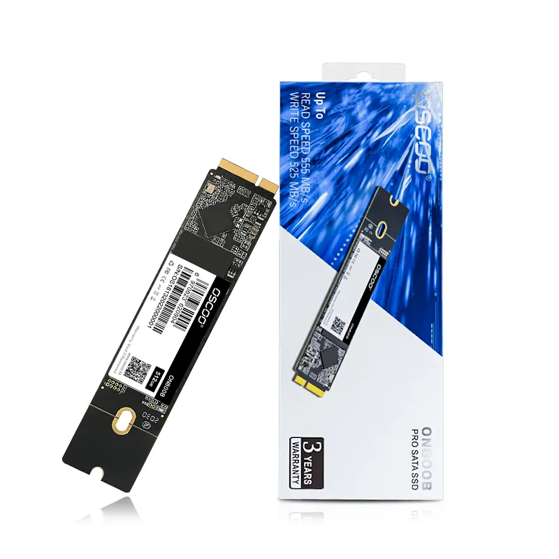 Unidade de disco rígido oscoo, disco rígido ssd m2 para macbook air a1465 a1466 pro a1425 a1398 2012 2013 disco duro solidos