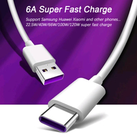 Cable de Carga Rápida USB a Tipo C de 1M 1.5M 2M 120W 6A TPE para Teléfonos Android Samsung Xiaomi al por Mayor