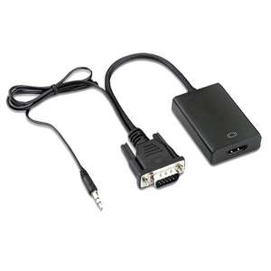 <span class=keywords><strong>Adaptador</strong></span> convertidor de fábrica <span class=keywords><strong>VGA</strong></span> macho <span class=keywords><strong>a</strong></span> <span class=keywords><strong>HDMI</strong></span> hembra, Cable <span class=keywords><strong>adaptador</strong></span> Full HD 1080P con Audio y Cable de alimentación <span class=keywords><strong>Micro</strong></span> USB <span class=keywords><strong>VGA</strong></span> <span class=keywords><strong>HDMI</strong></span> - Product Image 2