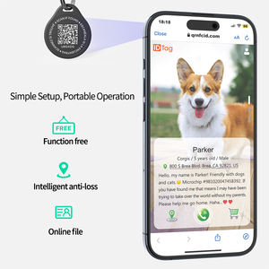 Etiqueta de Identificación Personalizada para Mascotas con Código QR Anti-Pérdida, Fabricada en ABS - Product Image 3