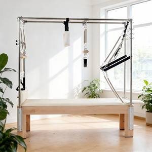 Machines de Pilates professionnelles en bois d'érable, lit de Pilates Cadillac, équipement de yoga, trapèze complet, reformer en bois avec <span class=keywords><strong>tour</strong></span> - Product Image 2