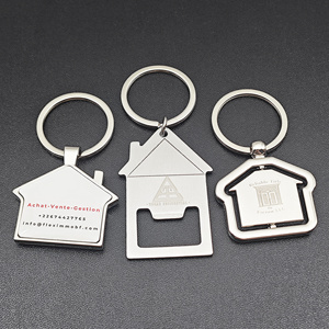 Giá rẻ nhanh chóng biểu tượng tùy chỉnh kim loại khắc thép không gỉ Keychain UV in ấn vòng chìa khóa laser cho đám cưới mở chai chủ chốt - Product Image 4