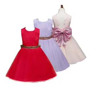 Детское платье принцессы, нарядное платье для маленьких девочек на свадьбу, вечеринку, день рождения, Крещение, вечерние платья для малышей