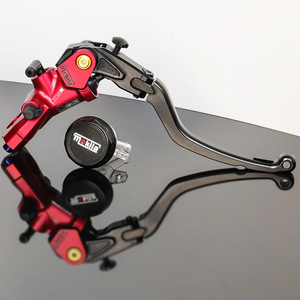 Levier de frein de moto Mokila 09 #   Maître-cylindre hydraulique en alliage d'aluminium pour montage à droite, amélioration de la performance - Product Image 1