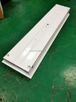 1.2m T8 Fluorescent Grille Luminaire 4ft Plafond Encastré Grille Lumière 60x120 30x120 9w 18w T8 Persienne Luminaire