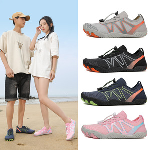 Chaussures d'eau unisexes, dessus en mesh, semelle en caoutchouc, séchage rapide, plage, été, sport - Product Image 1