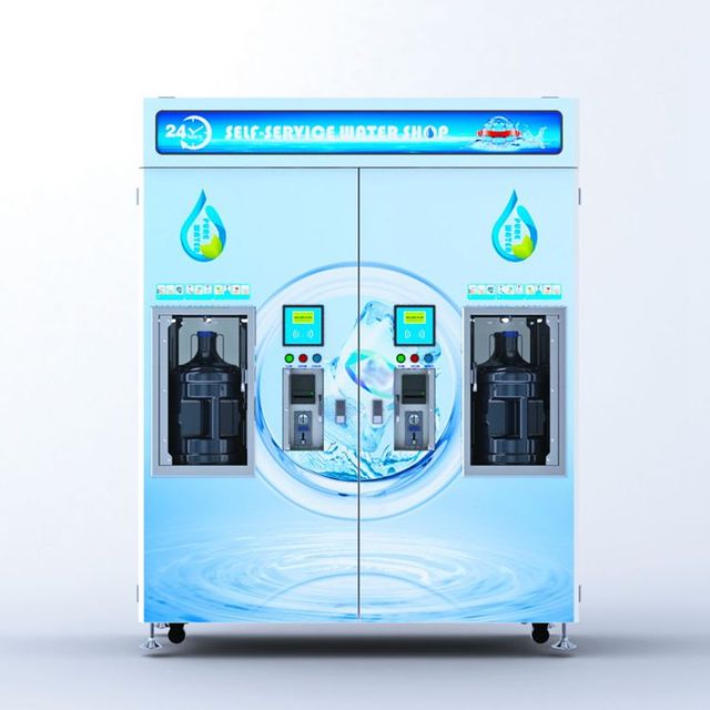 Automatic Purified Water Commercial Double Water Vending Machine