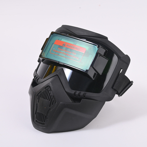 Casco <span class=keywords><strong>de</strong></span> Soldadura con Oscurecimiento Automático y Encendido/Apagado Automático, Máscara Facial <span class=keywords><strong>de</strong></span> Pulido Hecha <span class=keywords><strong>de</strong></span> Material PP para Protección en Soldadura - Product Image 5