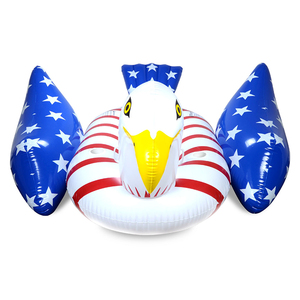 Bouée géante gonflable en forme d'aigle pour piscine, radeau flottant pour adultes - Product Image 3