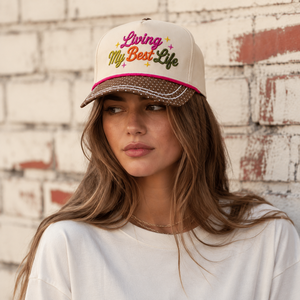 Casquette de baseball OEM ODM personnalisée avec impression en relief, patchwork, visière multicolore, vente en gros, streetwear unisexe, haute qualité, tissu Dobby Terry - Product Image 5