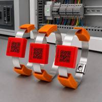 Capteur de température intelligent sans fil, sans batterie, 433 MHz, détection en temps réel de surchauffe pour barres omnibus de commutation