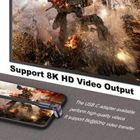 Nouvel adaptateur USB4.0 40 Gbps USB C vers USB C en alliage d'aluminium avec sortie CC 240 W 5 A pour charge rapide et transfert de données pour Macbook LED 8K60HZ