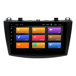 4G + 64G Android 11 Auto Lettore DVD Per Mazda 3 2010-2013 Auto Radio di Navigazione di GPS WIFI RDS Autoradio Multimedia Player