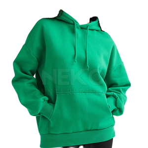 เสื้อฮู้ดสตรีทแวร์ผู้ชายคุณภาพสูง ผ้าฝ้าย 100% เป็นมิตรกับสิ่งแวดล้อม ระบายอากาศได้ดี อุ่นสบายสำหรับฤดูใบไม้ร่วง ปักลาย พร้อมซับใน พิมพ์โลโก้ตามสั่ง - Product Image 1